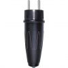 SCHNEIDER 123551 | Volrubber geaarde stekker zwart 16A/250V IP44 | 123551