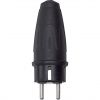 SCHNEIDER 122151 | Volrubber geaarde stekker zwart 16A/250V IP44 | 122151