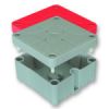 ABB HAF 3640 R KABELDOOS COMPLEET ROOD