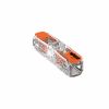 WAGO 221-2411 / Doorvoer lasklem 2-voudig / 0.2 - 4.0mm² / 60 stuks