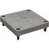 ABB HAF 3640/D S - Grijze deksel voor kabeldoos type 3640 S - gerecycled kunststof