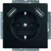 ABB BUSCH- 20 EUCB2USB-885 WCD RA KV + 2XUSB-A VOEDING F-
