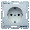 Berker | Wandcontactdoos randaarde | S.1/B.3/B.7 Polarwit Mat | 6147431909