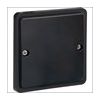 Niko Hydro zwart | Blindplaat | 761-38500