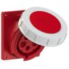 PCE 4252-6V WCD 32A 5P 6H INB SCHUIN IP67