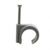 Spijkerclip 16/19 mm grijs - 100 stuks