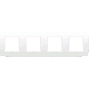 Niko | Afdekraam 4-voudig | Original Bright White | 111-76400