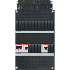 Groepenkast ABB HAF | Groepenkast met 2 aardlekschakelaars 2-polig 30mA | 1 Fase
