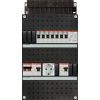 Groepenkast ABB Hafonorm | 7 Groepen 7 x Lichtgroepen 1 x Wandcontactdoos + Beltransformator | 1 Fase | HAD 3433 22T+WCD+H42