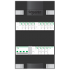Schneider groepenkast 3 fase met 9 groepen + fornuisgroep en beltrafo ADVG2323234FTH3