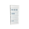 Alfa groepenkast Hager, 3 fase met 9 groepen, 650x300mm (HxB)