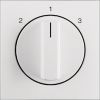 BERKER 1084190900 CENTR PL+KNOP 3ST S.1-B.X PW