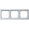 Busch-Jaeger | Afdekraam 3-voudig | Future Linear Aluzilver | 1723-183K