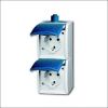BUSCH-JAEG 20-02 EW-53-503 - Wandcontactdoos 2-voudig verticaal + randaarde