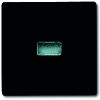 Busch-Jaeger | Schakelwip 1-voudig met rode lens | All-Weather IP44 Antraciet | 2107-35