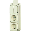 BUSCH-JAEG 2601-5-2300-2 EAPJ COMB RA OPB SERIE-2XWCD+PL CR
