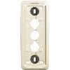 Busch-Jaeger | Montageplaat 3-voudig | Opbouw Crème | 2609/03 APJ