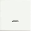 Busch-Jaeger | Dimmerknop voor tastdimmer | Future Linear Mat Wit | 6543-884-101