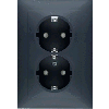 PEHA D 11.6512.193 SI STANDARD WCD 2-VOUD. HALF OPB