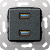 GIRA AANSL 2XUSB3 BUS ZMT COMM