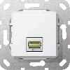 GIRA AANSL RJ45 C6A B ZWG COMM