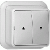 Gira | Jaloeziedrukcontact | Opbouw Crème | 015810