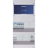 Groepenkast Hager | 4 Groepen 4 x Lichtgroepen 1 x Wandcontactdoos | 1 Fase | VKG400D-W 