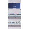 Groepenkast Hager | 10 Groepen 10 x Lichtgroepen 1 x Beltransformator 1 x Wandcontactdoos | 1 Fase | VKG424E-TW