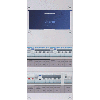 Groepenkast Hager | 12 Groepen 11 x Lichtgroepen 1 x Fornuisgroep 1 x Beltransformator | 1 Fase | VKG434E-FT