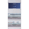 Groepenkast Hager | 9 Groepen 6 x Lichtgroepen 1 x Fornuisgroep 2 x Directe eindgroepen 1 x Beltransformator | 3 Fase | VKG33L-FGGT