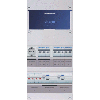 Groepenkast Hager | 7 Groepen 6 x Lichtgroepen 1 x Fornuisgroep 1 x Wandcontactdoos | 3 Fase | VKG33L-FW