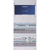 Groepenkast Hager | 9 Groepen 9 x Lichtgroepen 1 x Beltransformator, 1 x Wandcontactdoos | 3 Fase | VKG414L-TW