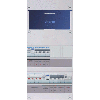 Groepenkast Hager | 7 Groepen 6 x Lichtgroepen 1 x Fornuisgroep 1 x Beltransformator | 3 Fase | VKG420L-FT