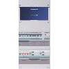 Groepenkast Hager | 7 Groepen 6 x Lichtgroepen 1 x Krachtgroep 1 x Beltransformator | 3 Fase | VKG42L-KT