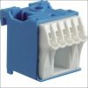 Hager Vision - aansluitklem nul 1x schroef / 5x steek - KN06N