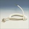 HAKA SPIRAALSNOER 3X1 AANSLUITSN 2M WT PVC SPIRAAL