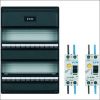 Eaton groepenkast | 2 x aardlekschakelaar | 2 dinrails | 330X220 | HT330-S64+2ALS2P