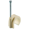 JMV spijkerclip - 16/19 mm crème - 600 stuks