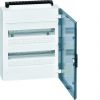 Hager Vega - Ledige installatiekast + transparante deur - 2 x 18 modulen - VB218P