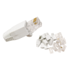 HIRSCHMANN 695020601 | RJ45 connector CAT6 + tule wit | Set van 10 | 695020601