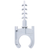 SCHNABL AKS16 - Klembeugel + plug 16 mm - grijs - 200 stuks