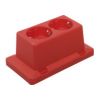 ABB HAF 3611W2-R -  2-voudige WCD rood voor lasdoos type 3611 - 7160.210