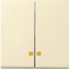 Gira | Schakelwip met tweedelig controlevenster | Systeem 55 CWG