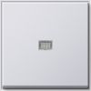 Gira | Schakelwip 1-voudig met controlevenster | Zuiver Wit | TX44 | 029066