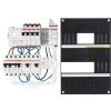 Groepenkast ABB Hafonorm | 4 Groepen 4 x Lichtgroepen + Beltrafo | 3 Fase | HADR3232-22T+H44 (excl. bodemdeel)