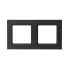 ION 2-voudig afdekraam V1 Mat Zwart 80.300.020