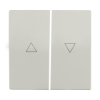 ION Bedieningswip Jaloezieschakelaar V1/J1 Mat Alpin Wit 20.300.215