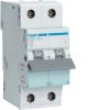 Hager installatieautomaat / 1-polig + nul, C16A / MCN516E 