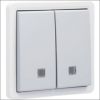 NIKO 700-35105 DRUKKNOP 2V VERL STEEK HYDRO