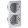 NIKO 700-74000 INBOUWKADER 2X VERTICAAL